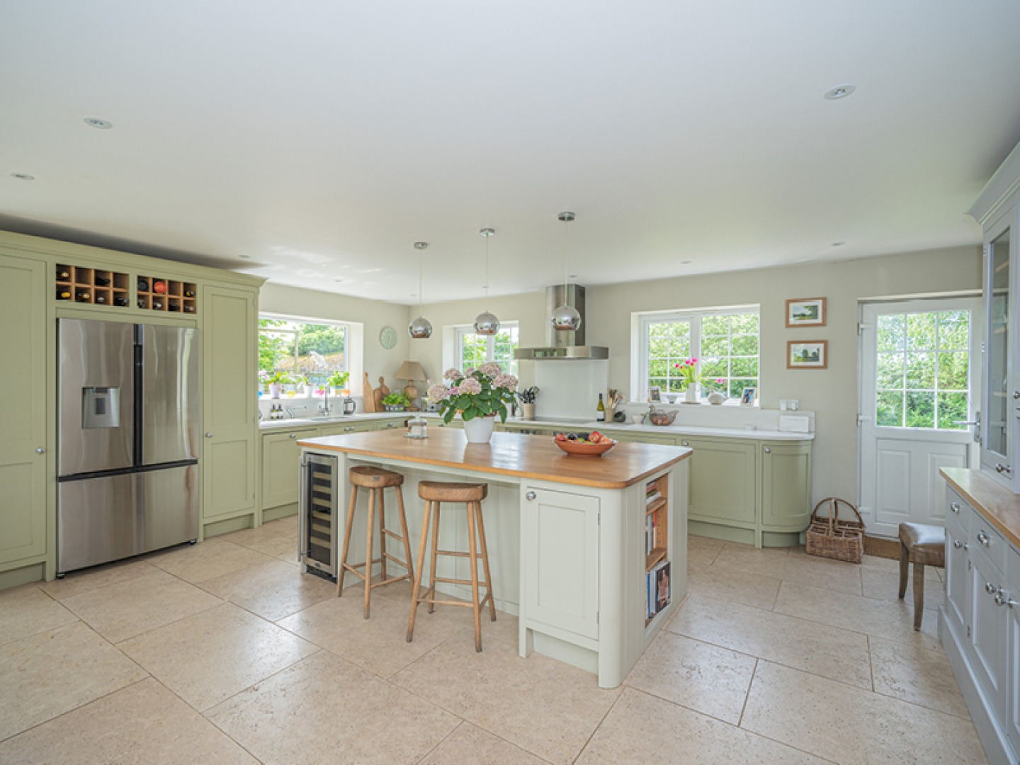 See inside this light and spacious riverside property with its own